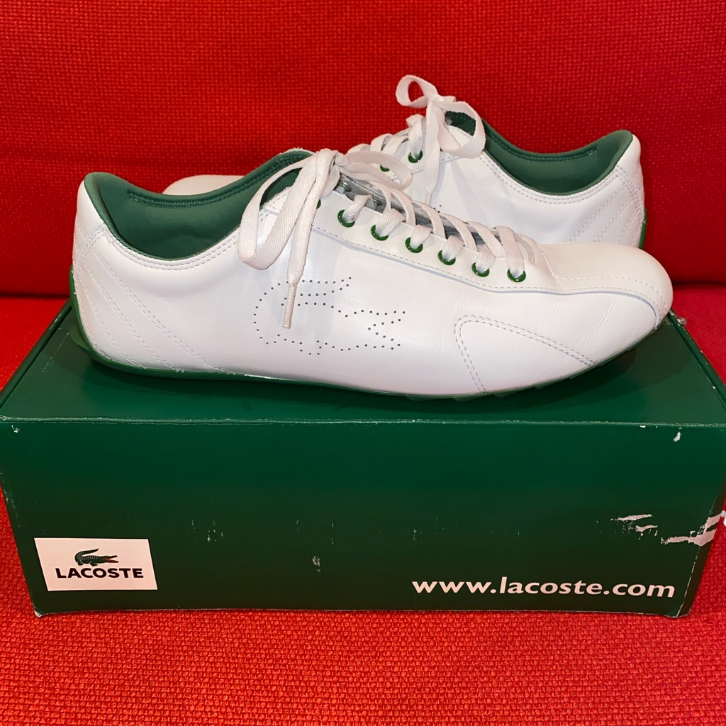 Lacoste Sport White Nappa Leather